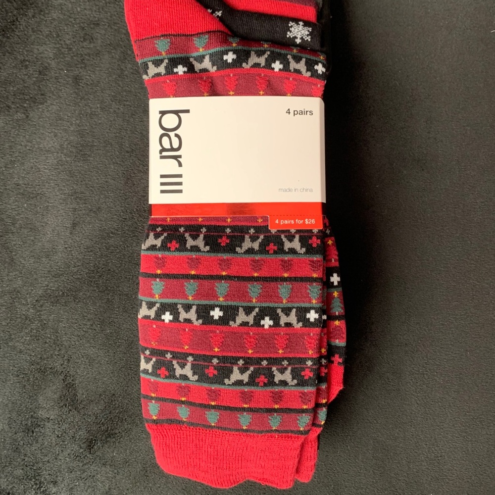 4 pack men’s dress socks